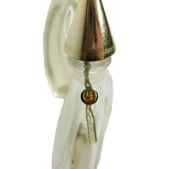 Vintage 1970s Guerlain Perfume Bottles Set Of 2 Round Made In France One Full - Picture 2 of 6